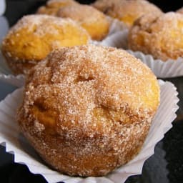 Pumpkin Doughnut Muffins