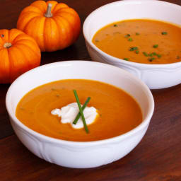 Pumpkin Ginger Soup