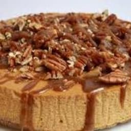 Pumpkin Maple Pecan Cheescake