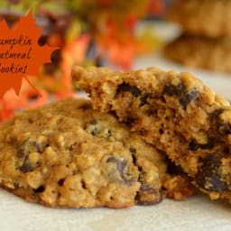 Pumpkin Oatmeal Cookies