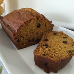 Pumpkin Raisin Bread