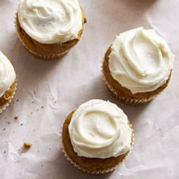 Pumpkin Spice Cupcakes with Cream Cheese Frosting