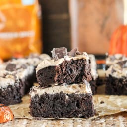 Pumpkin Spice Latte Brownies