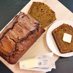 pumpkin molasses bread