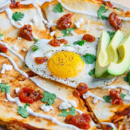 Quesadilla Huevos Rancheros