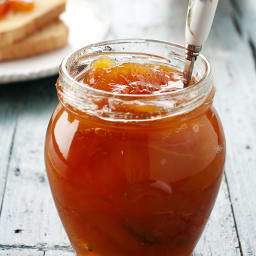 Quick Spiced Peach Jam