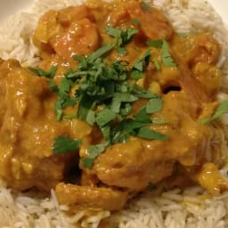 Rabbit korma