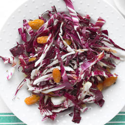 Radicchio Salad with Golden Raisins