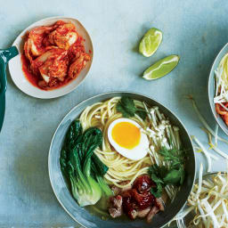 Ramen with Smoked Turkey Broth
