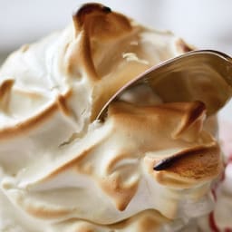 Raspberry Baked Alaska