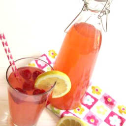 Raspberry Basil Lemonade