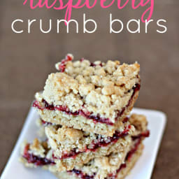 Raspberry Crumb Bars Recipe