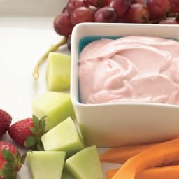 Raspberry-Lemon Fruit Dip