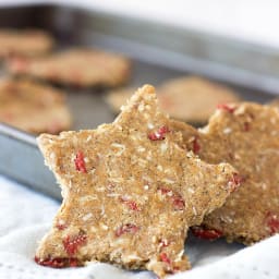 Raw Coconut and Goji Cookies