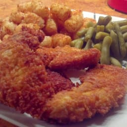 Red Hot Crispy Chicken Fingers