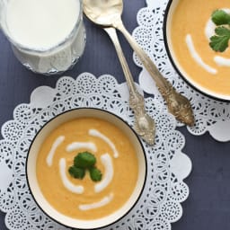 Red Lentil Soup with Coconut Milk