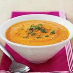 Red Pepper-Cauliflower Soup