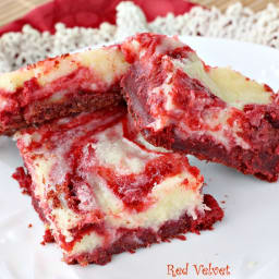 Red Velvet Cheesecake Brownies