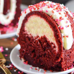 Red Velvet Cream Cheese Bundt Cake