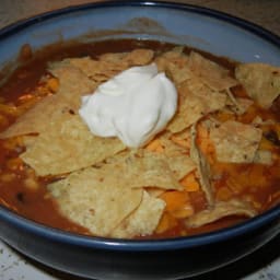 Refried Bean Soup