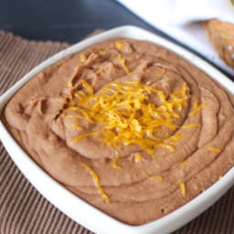 Restaurant Style Refried Beans