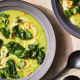 Restorative Ginger-and-Turmeric Noodle Soup Recipe