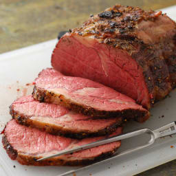 Reverse Seared Beef Rib Roast