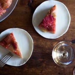 Rhubarb Upside-Down Cake