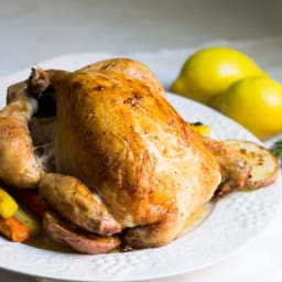 Roast Chicken French-Style (Poulet Roti)