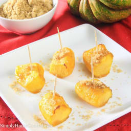Roasted Acorn Squash with Brown Sugar and Butter