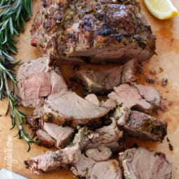 Roasted Boneless Leg of Lamb