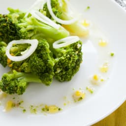 Roasted Broccoli and Sweet Onion