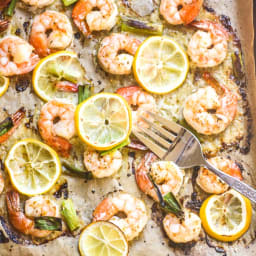 Roasted Lemon Shrimp