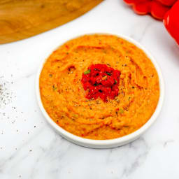 Roasted Red Pepper Hummus