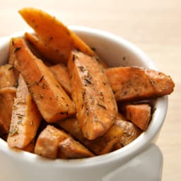 Roasted Sweet Potato Wedges