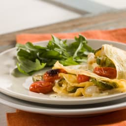 Roasted Vegetable Crepes