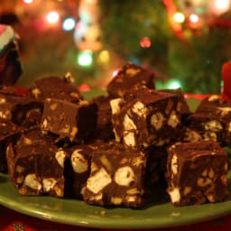 Rocky Road Semi-Dark Fudge