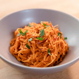 Romesco Spaghetti Squash