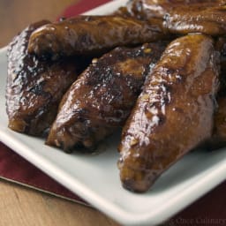 Root Beer Chicken Wings