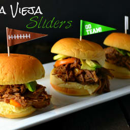 Ropa Vieja (Shredded Beef) Sliders