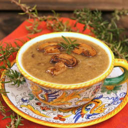 Rosemary Mushroom Soup Recipe