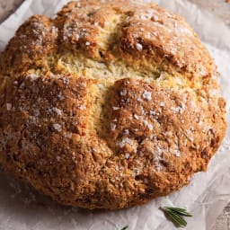 Rosemary Parmesan Soda Bread