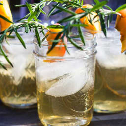 Rosemary Peach Whiskey