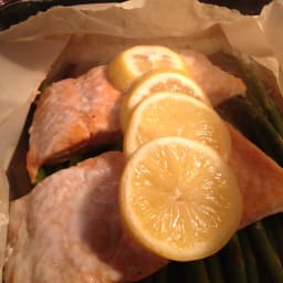 Salmon and Asparagus