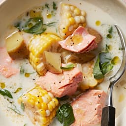 Salmon-and-Corn Chowder