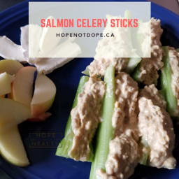 Salmon Celery Lunch Sticks