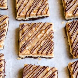 Samoa Bars (Gluten Free, Paleo + Vegan)