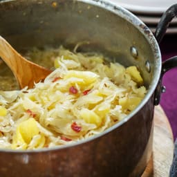 Sauerkraut and Apples