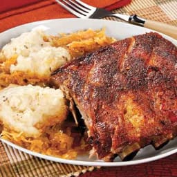 Sauerkraut, Ribs and Dumplings