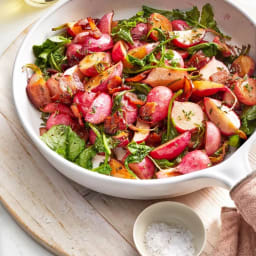 Sautéed Radishes with Bacon